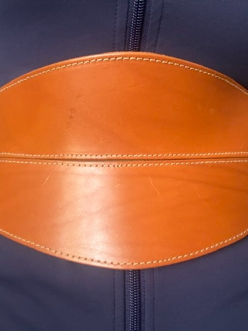 Vintage-Inspired Omega 3803 Leather Waist Belt | Warm Caramel | Small